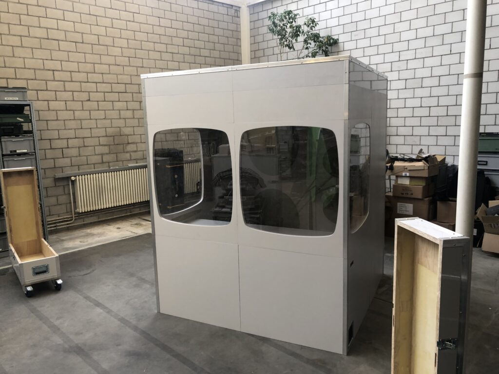 Dolmetscherkabinen im Spinner Style